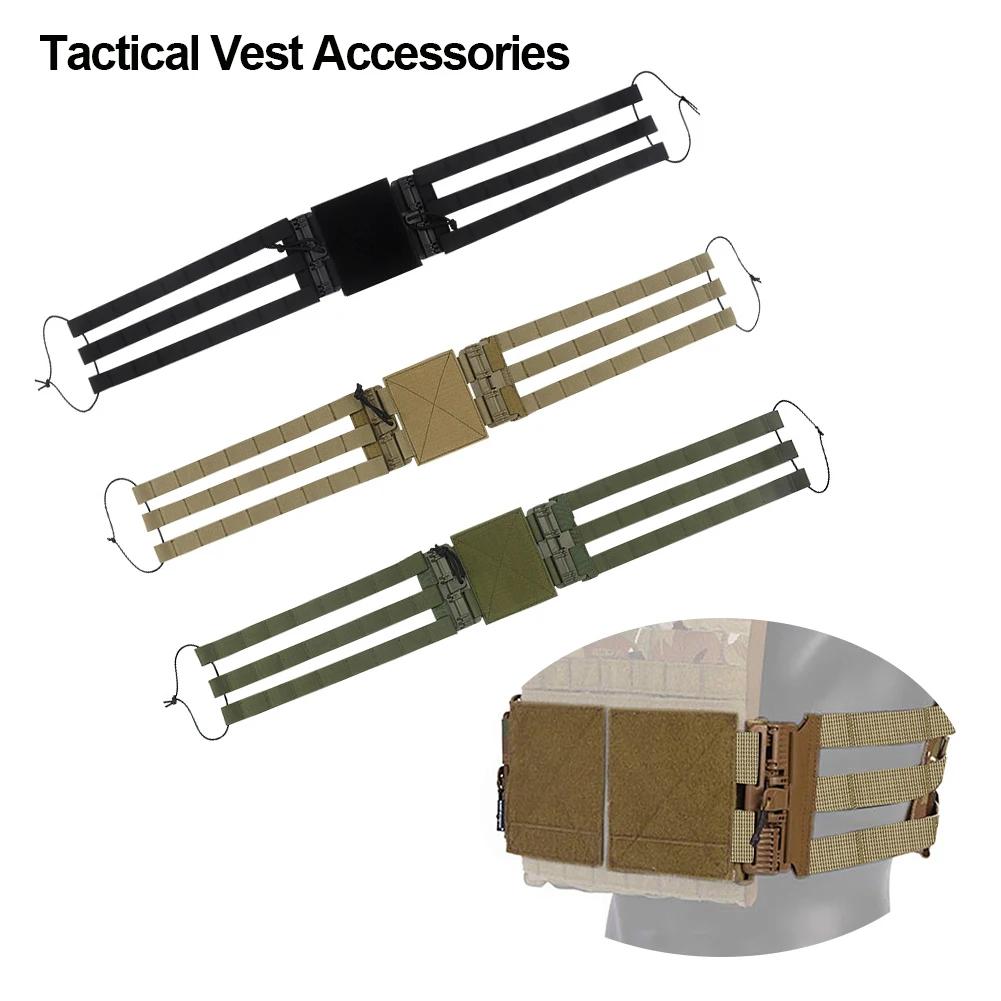 Tactical Nylon Skeletal Cummerbund With Quick Release Buckle Set Kit 3 Band For JPC 420 419 XPC Hunting Vest Airsoft